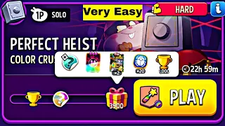 color crush rainbow very easy challenge | match masters | perfect heist