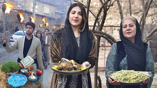 Celebrating Nowruz & Cooking Pilaf With Fried Fish | Sabzi Polo ba Mahi ♣ Persian New Year