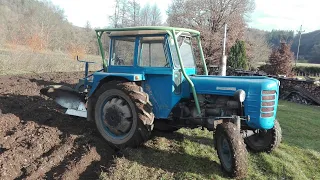 Vývoz hnoje, orba l Zetor 3011 l