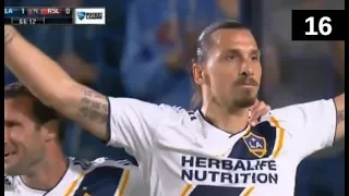 Zlatan Ibrahimovic All 16 Goals LA Galaxy MLS 2018