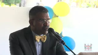 Fijian Minister for Tourism, Hon. Faiyaz Koya launches new TTF fleet coaches.