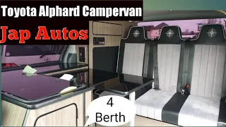 Toyota Alphard 4 Berth Campervan with Pop top and Side conversion