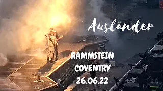 Ausländer | Rammstein | Live Coventry Building Society Arena | 26th June 2022