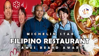 FILIPINO RESTAURANT MICHELIN STAR #filipino