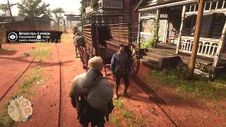 RDR2 - Here's what happens if you take the prisoner to the sheriff yourself