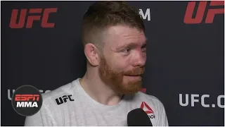 Paul Felder shares why he was so emotional in the Octagon after win | UFC Fight Night | ESPN MMA