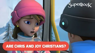 Are Chris & Joy Christians? Clip from Nicodemus | Superbook S05 E02