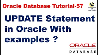 SQL UPDATE Statement in Oracle With Examples || Oracle Database Tutorial