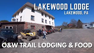 The best trailside lodging, food on the trails in PA?