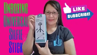 Unboxing universal wireless selfie stick