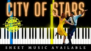 City of Stars from La La Land (Intermediate Piano Tutorial)