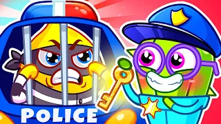 Super Police Car Song 🚨🚓 Policeman Is My Hero🚨👮II+More Kids Songs & Nursery Rhymes by VocaVoca🥑