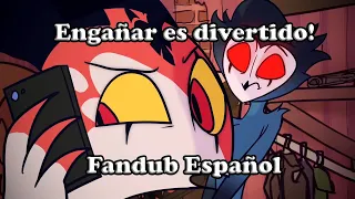 ¡Engañar es Divertido! | Helluva Boss Animation | Fandub Español | Cheating Is Fun! Spanish