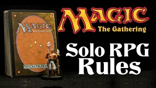 FREE SOLO RULES! Solo RPG with Magic the Gathering | Free PDF Download! | Solo RPG, Ep. 002