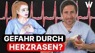 Herzrasen und hoher Puls: Gefährlich? 5 häufige Ursachen für zu schnelles Herzklopfen (Tachykardie)