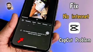 Capcut no internet Problem . How to download Capcut in any iPhone ,No internet connection in capcut