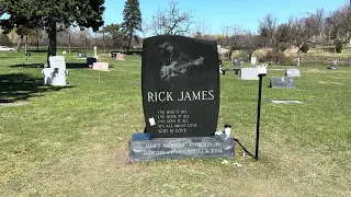 Rick James’ Tombstone