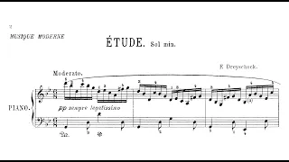Felix Dreyschock - Etude in g minor