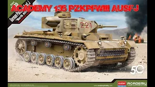 Academy 1/35 Pz.Kpfw.III Ausf.J "North Africa" # 13531
