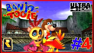 BANJO-TOOIE 100% Walkthrough N64 UltraHDMI Part 4 JOLLY ROGER'S LAGOON 100% Collectibles & Cutscenes