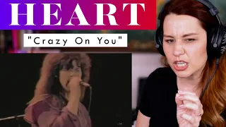 Absolutely CRAZY vocals! Heart's "Crazy On You" Live performance is analyzed by Opera Singer!