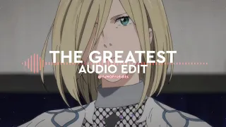 the greatest - sia [edit audio]