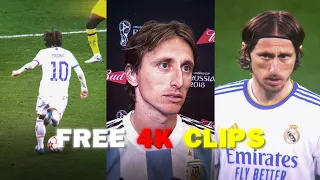 Luka Modric best free 4k clips for edit