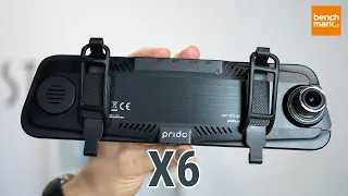 Testujemy kamerę z lusterkiem wstecznym - PRIDO X6 GPS
