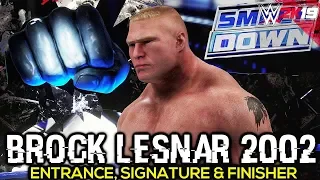 Brock Lesnar 2002 | WWE 2K19 PC Mods