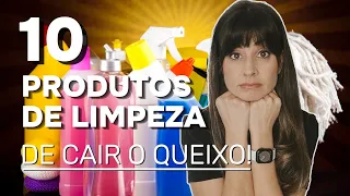 10 produtos de LIMPEZA que deixam a gente de queixo caído.