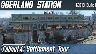 Fallout 4 (PC) | Oberland Station (Full Settlement Tour) [2018 Build]