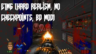 Brutal Doom v21 – The Ultimate Doom E1M6 [Hard Realism Difficulty, No Checkpoints]