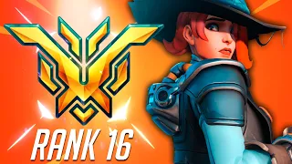 QUARTZ RANK 16 DPS ASHE GAMEPLAY! [ OVERWATCH 2 SEASON 5 TOP 500 ]