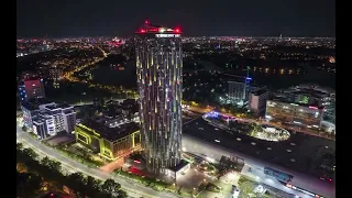 Sky Tower Bucharest Hyperlapse
