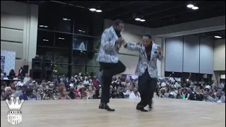 Doc and TyK Man | Old School Get Down | World’s Largest Steppers Contest | (WLSC 2022)