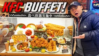 Unlimited KFC BUFFET! KFC All You Can in JAPAN 🇯🇵 Is this POSSIBLE?!