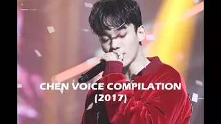 EXO CHEN Voice Compilation (2017-2012)