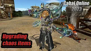 Cabal Online EU(Venus) - Upgrading chaos items (Sajin Komamura)