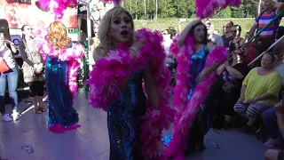30.6.2018 Parník Tyrš Praha s travesti show Crazy Goddess 3.část