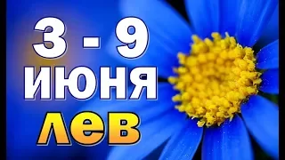 ЛЕВ  неделя с 3 по 9 июня. Таро прогноз гороскоп