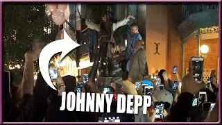 SEEING JOHNNY DEPP AT DISNEYLAND! | Brooks Holt