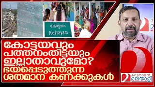 ഇങ്ങനെ പോയാൽ കോട്ടയവും പത്തനംതിട്ടയും ഇല്ലതാവും l lok sabha constituency kerala