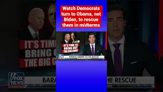 Watters: Biden was nowhere to be found so Obama had to come to the rescue #shorts