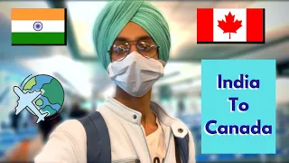 India To Canada Vlog || Full Journey || Hindi Vlog || Punjab To Canada || Vancouver || 2022 May ||