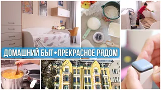 УЮТНЫЙ ДОМ🧡 МОТИВАЦИЯ! ГОТОВИМ: пирог, суп из тыквы, бефстроганов😋РАЗГОВОРНАЯ ПРОГУЛКА