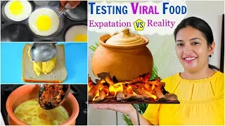 Cooking and Testing VIRAL Food - HIT or MISS..| CookWithNisha