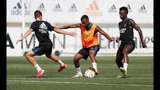 Real Madrid Training 26 Aug: Shooting drill,Pressing,Positioning & tactical drills.No Nacho, Modric,