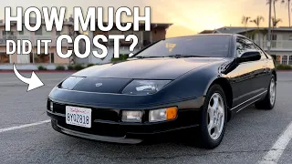 300ZX Build Cost Breakdown: What's the Price to Fix Up a 90's Japanese Sports Car?