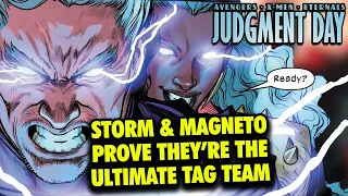 MAGNETO & STORM PROVE THEY ARE FOREVER GOATED AS X-MEN'S BEST EVER TAG TEAM! (X-Men Red #6)