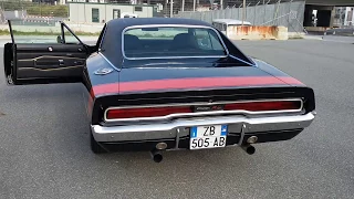 1970 Dodge Charger 440 Flowmaster exhaust